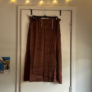 NWOT Suunday Skirt in Rust Size M